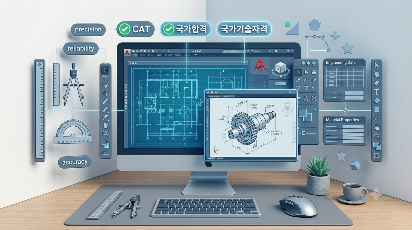 AutoCAD 실무, CAD실무능력평가 2급